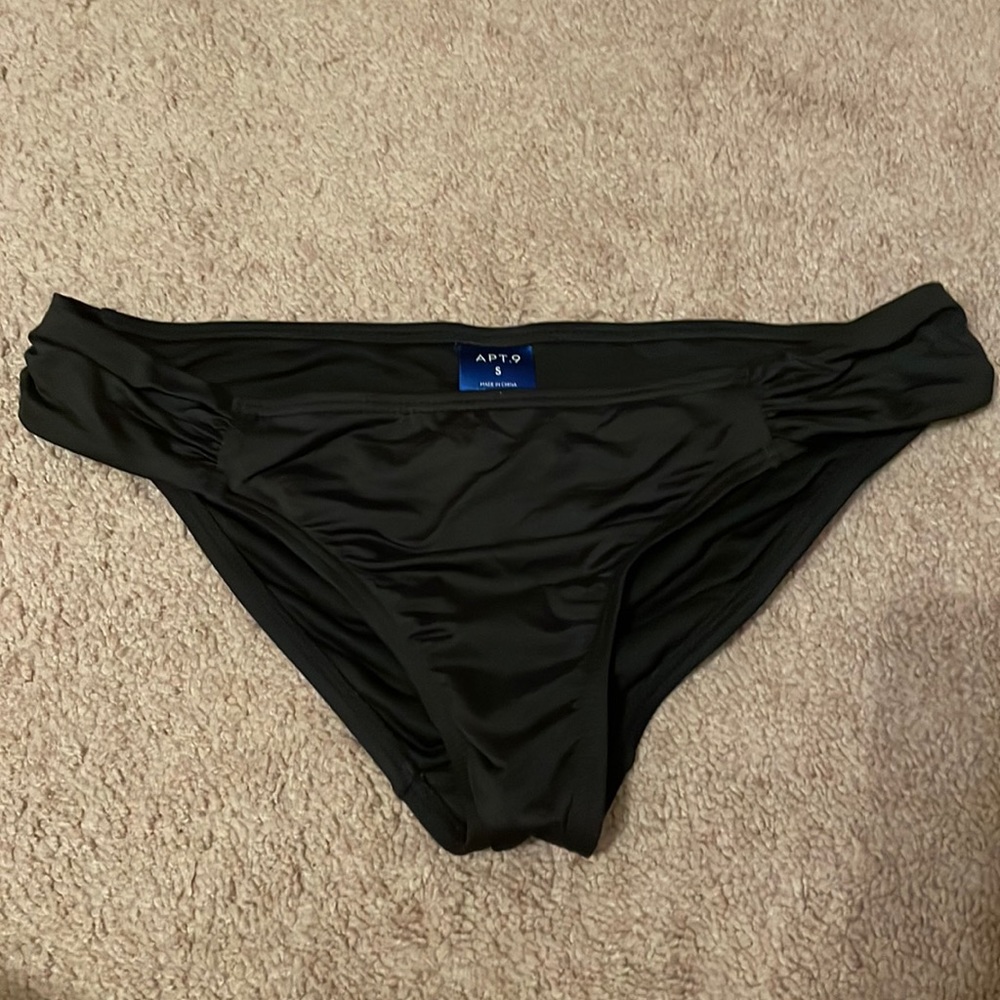 Apt. 9 Black Bikini Bottoms